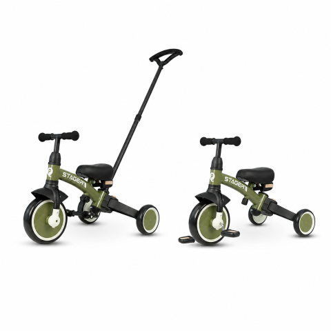 BBP-325QPSTAGER81 Tricicleta evolutiva pliabila STAGER Green sistem de pliere si 6 ani BebePrice.ro [5]