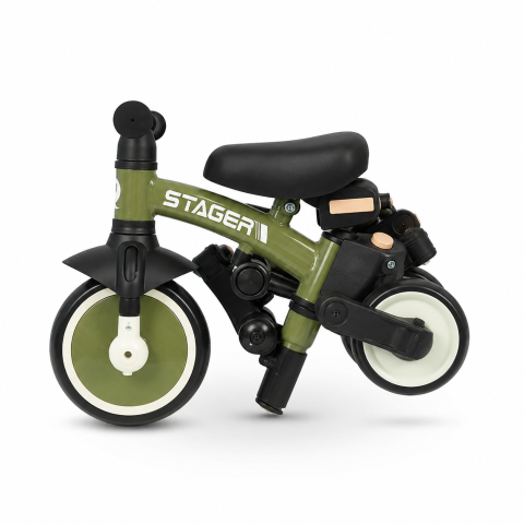 BBP-325QPSTAGER81 Tricicleta evolutiva pliabila STAGER Green sistem de pliere si 6 ani BebePrice.ro [4]