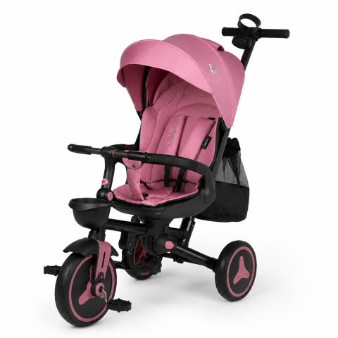 BBP-326014510 Tricicleta ultrapliabila Urbio Plus Smoked Pink functie rotativa si format ultrapliabil BebePrice.ro [4]