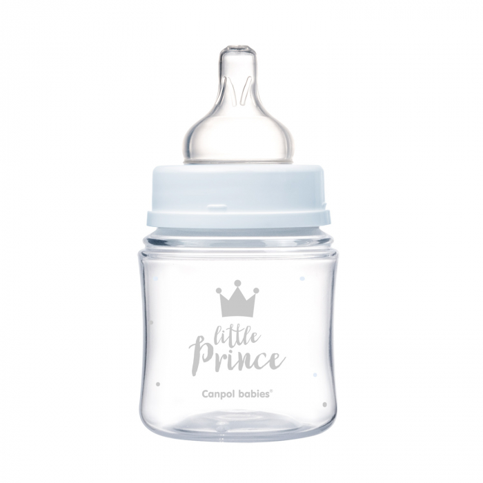 Biberon anticolici gat larg „Royal Baby“, polipropilena, 120 ml [2]