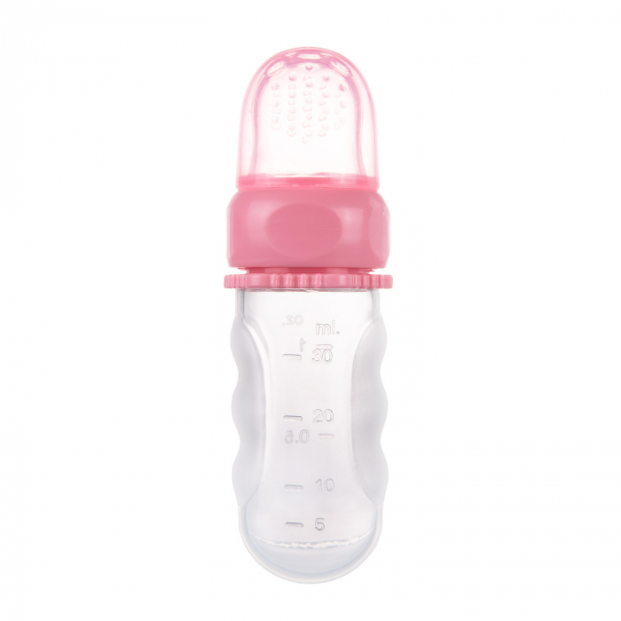 Dispozitiv de hranire pentru hrana densa, Canpol babies®, fara BPA, roz [1]