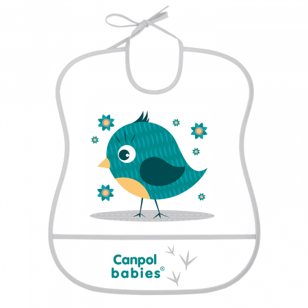 Baveta „Cute Animals“, Canpol babies®, fara BPA [0]