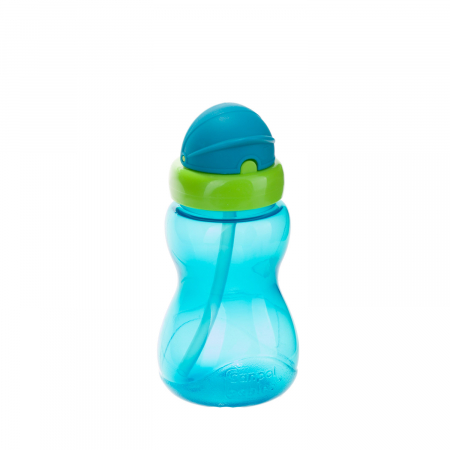 Canita sport cu pai retractabil, Canpol babies®, fara BPA, 270 ml, albastru [2]