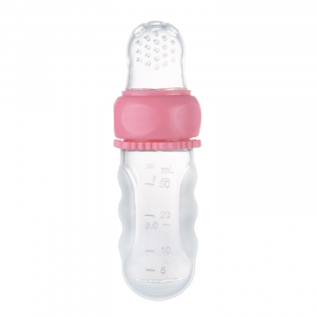 Dispozitiv de hranire pentru hrana densa, Canpol babies®, fara BPA, roz [1]