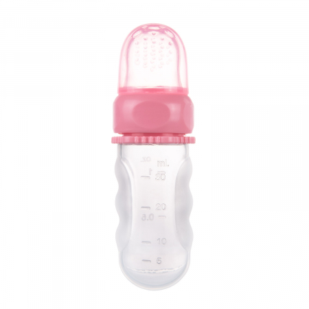Dispozitiv de hranire pentru hrana densa, Canpol babies®, fara BPA, roz [0]