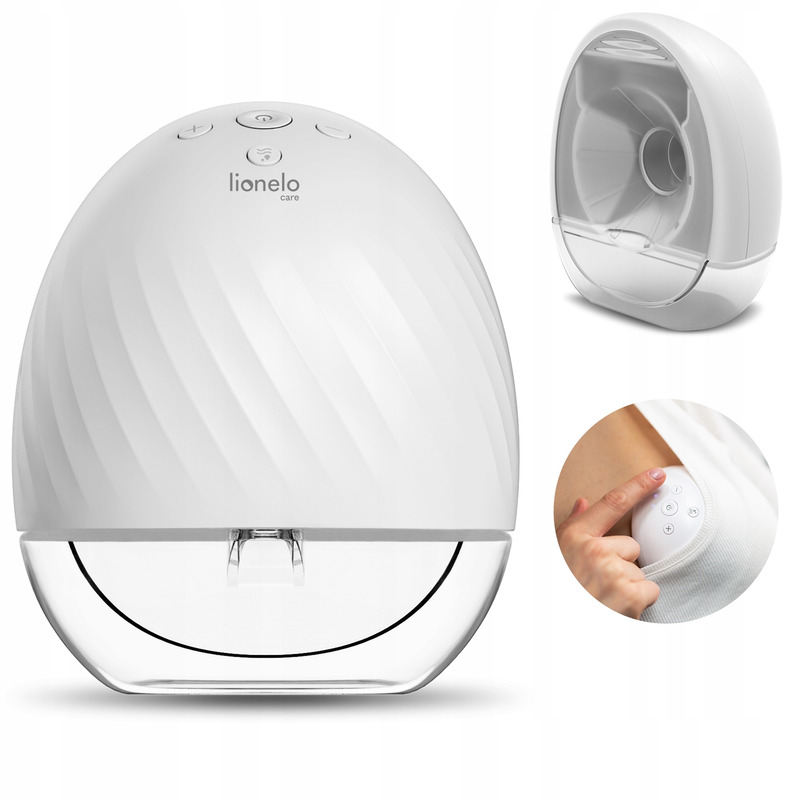 Pompa de san portabila Fidi cu accesorii Hands-free 5 functii de masaj Lionelo [2]