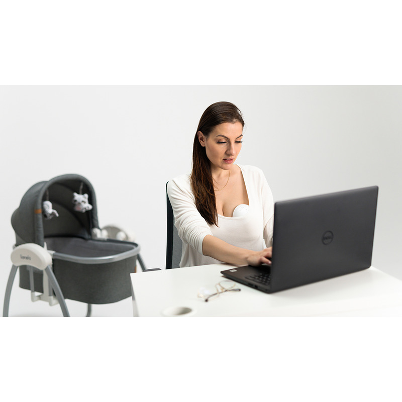 Pompa de san portabila Fidi cu accesorii Hands-free 5 functii de masaj Lionelo [14]