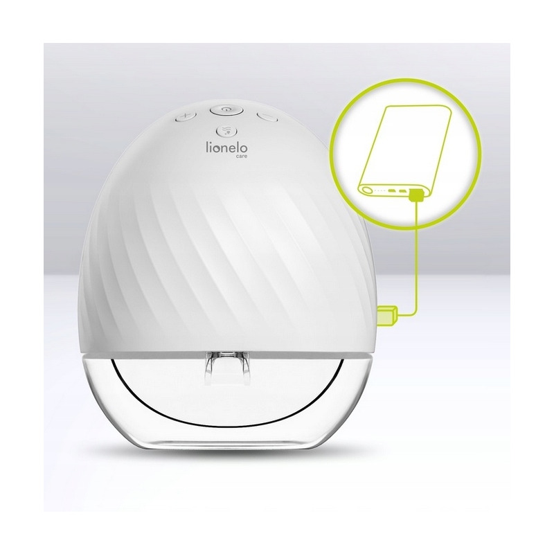 Pompa de san portabila Fidi cu accesorii Hands-free 5 functii de masaj Lionelo [5]