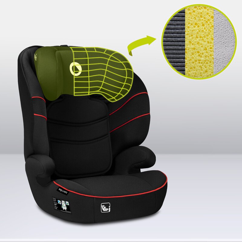 Lionelo - Scaun auto Lars i-Size 15-36 Kg, 100-150 cm ECE R129/03 [12]