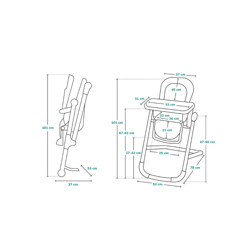 Scaun de masa multifunctional Cora Plus - Lionelo [12]