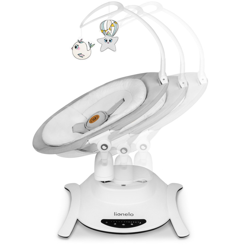 Lionelo - Set 2 in 1 Balansoar si landou Bella 360 cu ecran tactil si telecomanda [6]