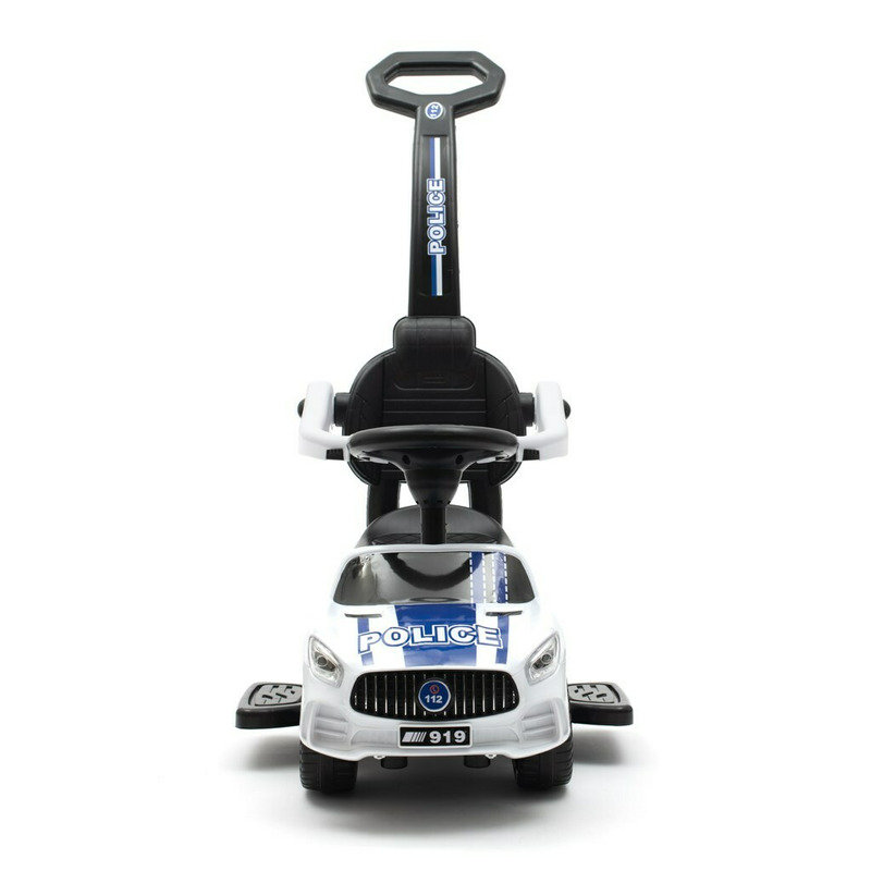 Masinuta de impins Police cu maner si protectii laterale Baby Mix [2]
