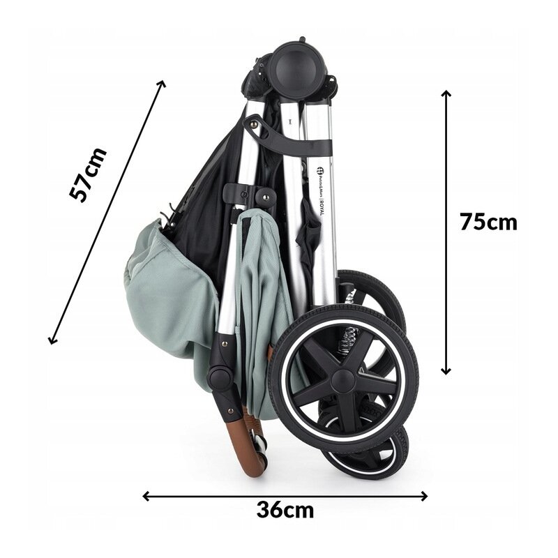 Petite&Mars - Carucior sport Royal 0-22 kg 111 x 57 x 86 cm [30]