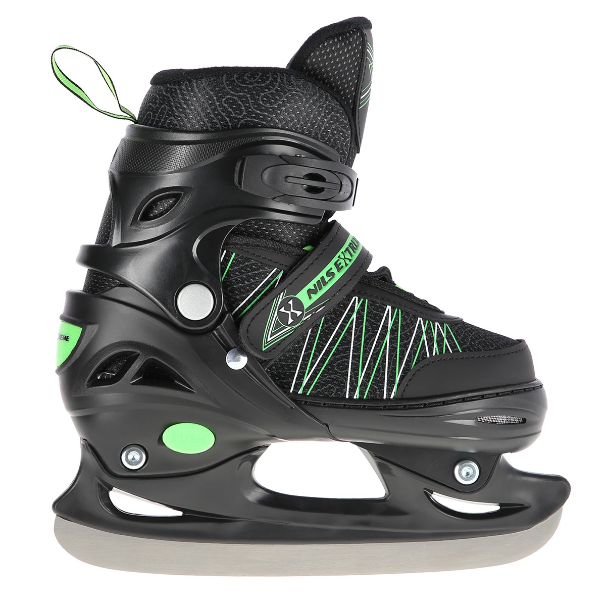 Role Reglabile 2in1 Nils Extreme NH11912A Negru/Verde [10]