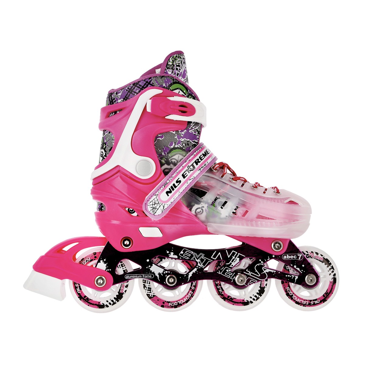 Role reglabile 4in1 NILS EXTREME NH18122-Roz [2]