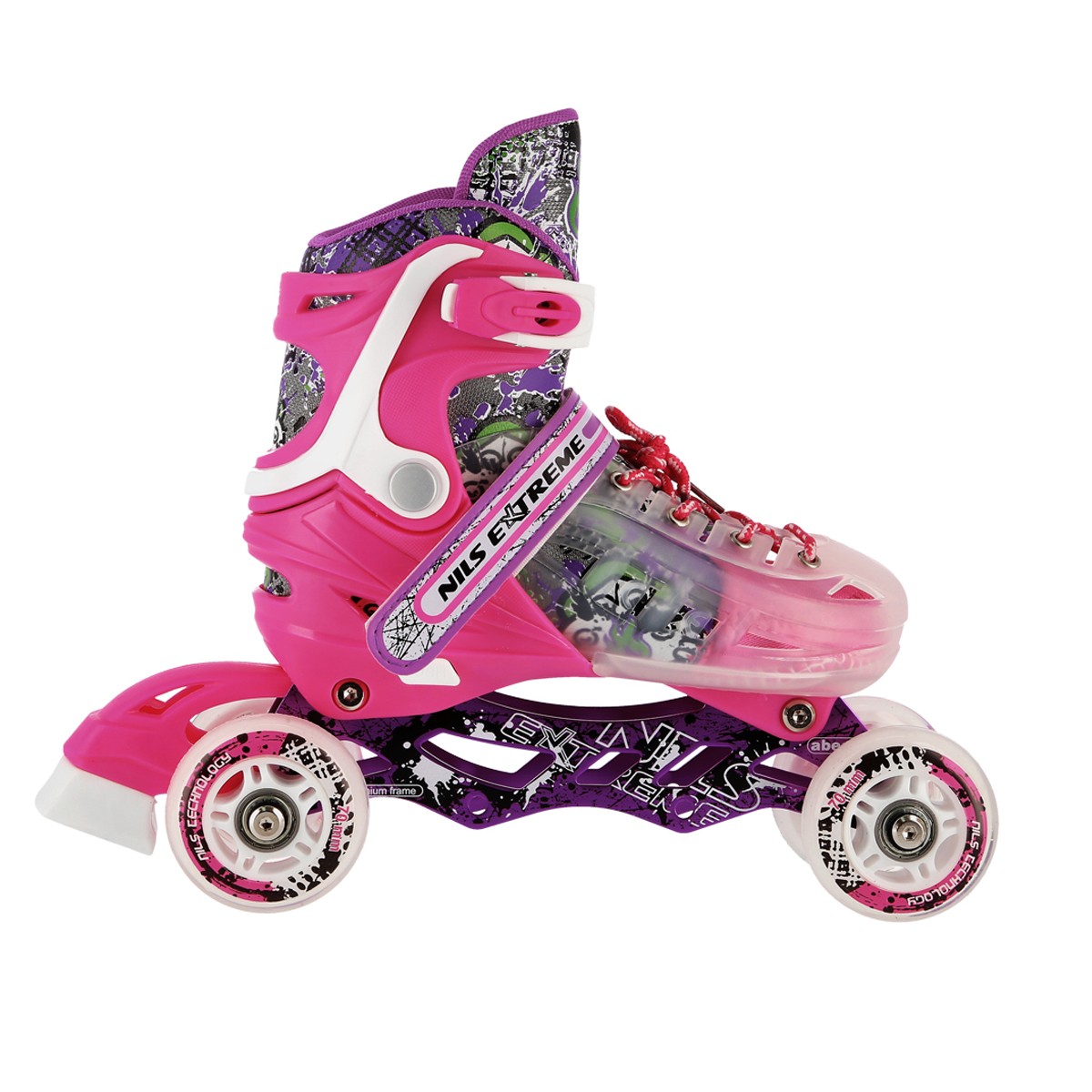 Role reglabile 4in1 NILS EXTREME NH18122-Roz [8]