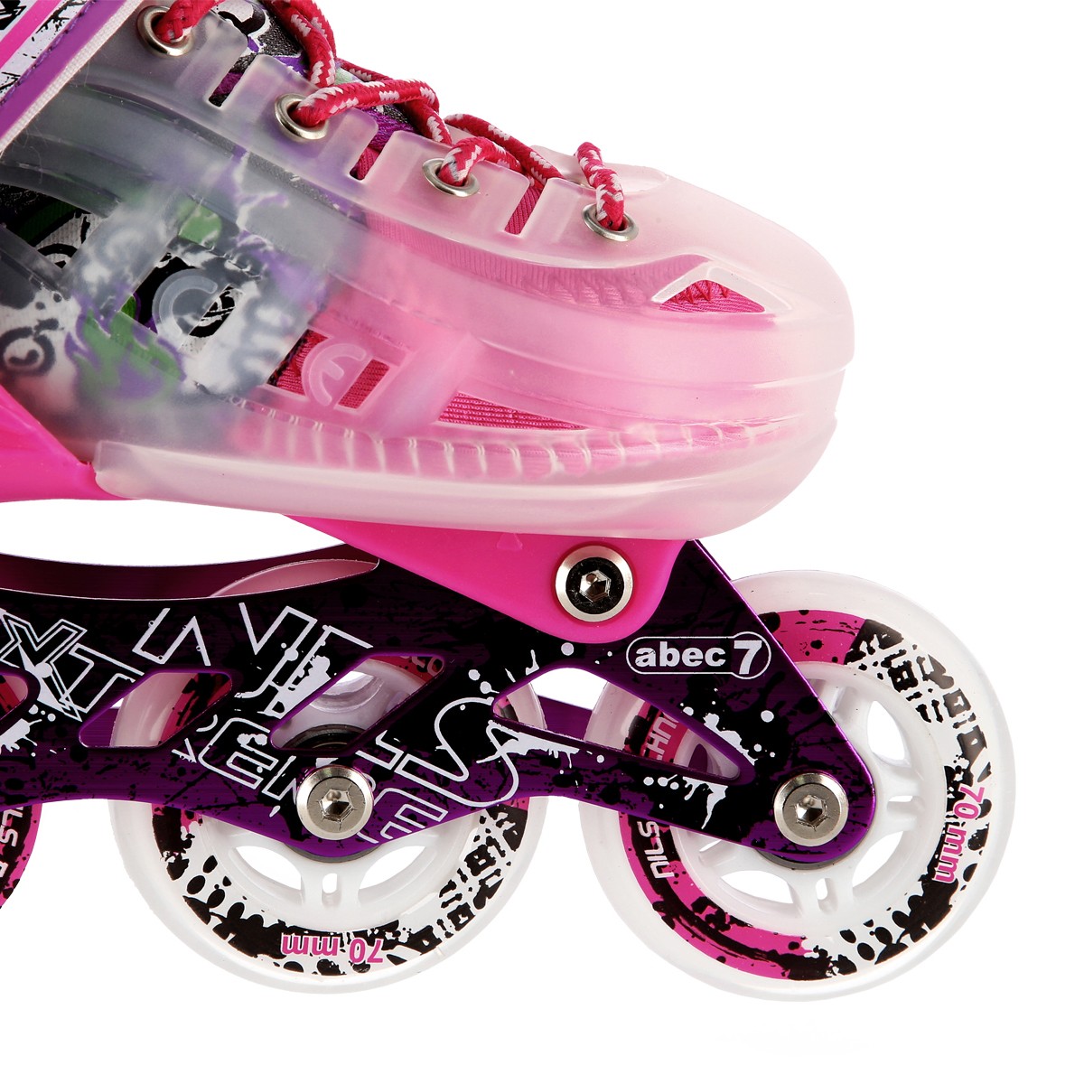 Role reglabile 4in1 NILS EXTREME NH18122-Roz [4]