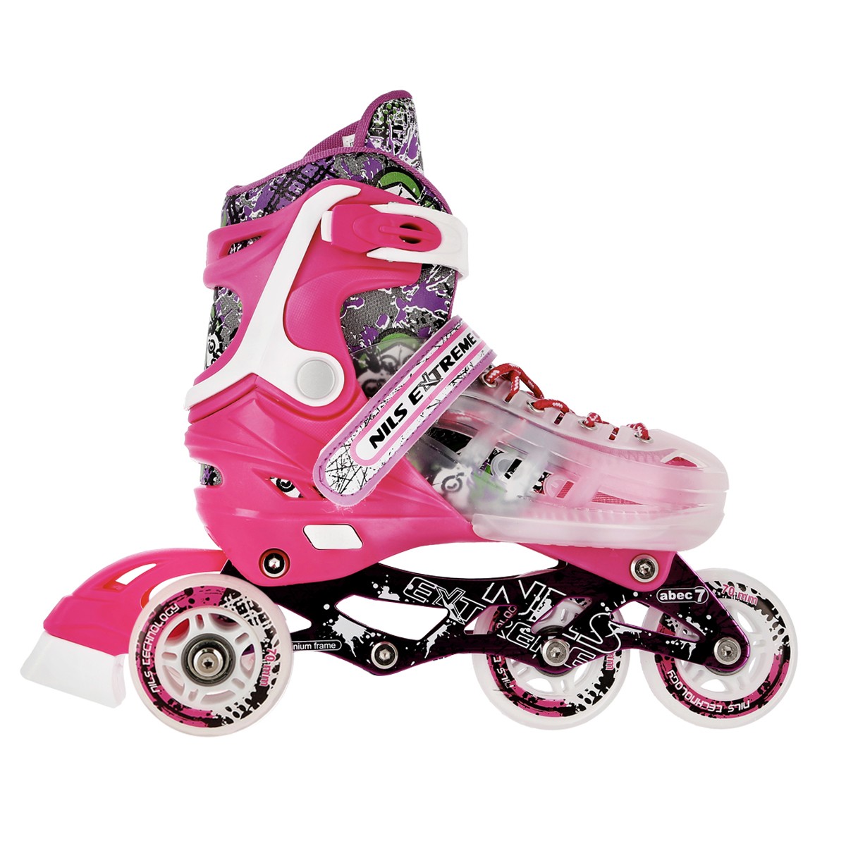 Role reglabile 4in1 NILS EXTREME NH18122-Roz [7]