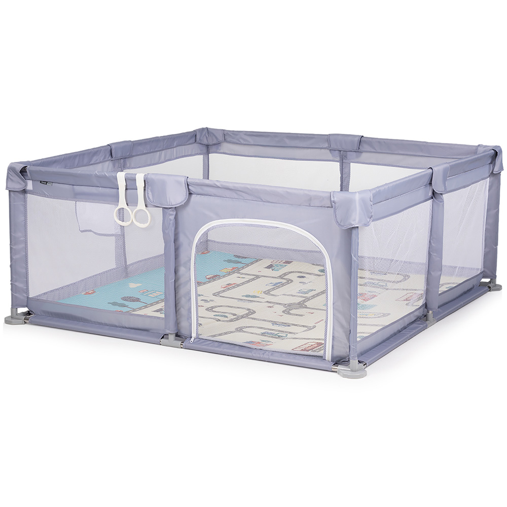 Tarc de joaca Chipolino Sienna 150x150 cm grey [1]