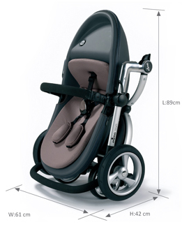 Carucior Mima Xari Argento [4]