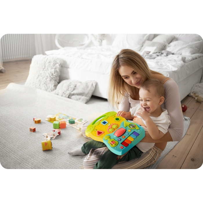 Antemergator 2 in 1 cu diverse activitati si muzica Ricokids RK-744 [4]