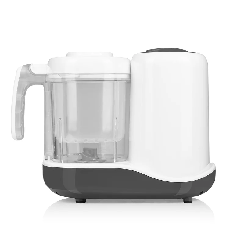 Aparat de gatit, Lionelo, BabyMenu, 5 in 1, Cu gatire la abur, dezghetare, amestecare, incalzire, sterilizare, Cu recipient din tritan, Alb [3]