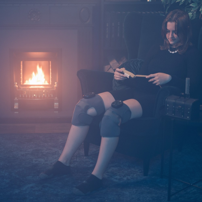 Aparat Masaj Compresie 3in1 pentru Genunchi inSPORTline Mishair [5]