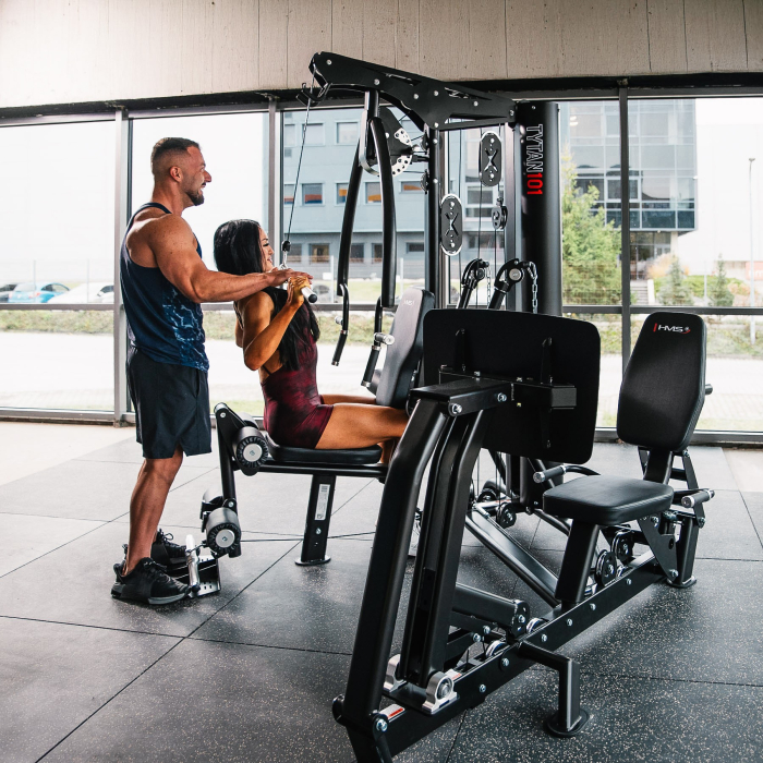 Aparat multifunctional HMS TYTAN 101 cu presa picioare [3]