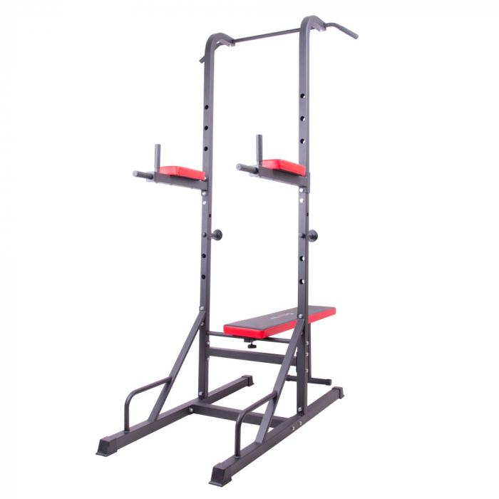 Aparat Multifunctional inSPORTline Power Tower si Set Gantere 3-50 kg [3]
