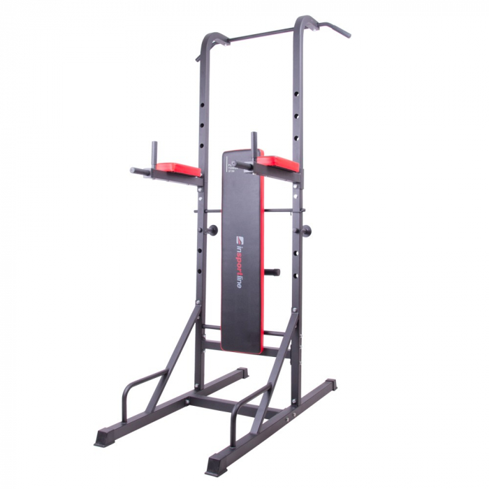 Aparat Multifunctional inSPORTline Power Tower si Set Gantere 3-50 kg [2]