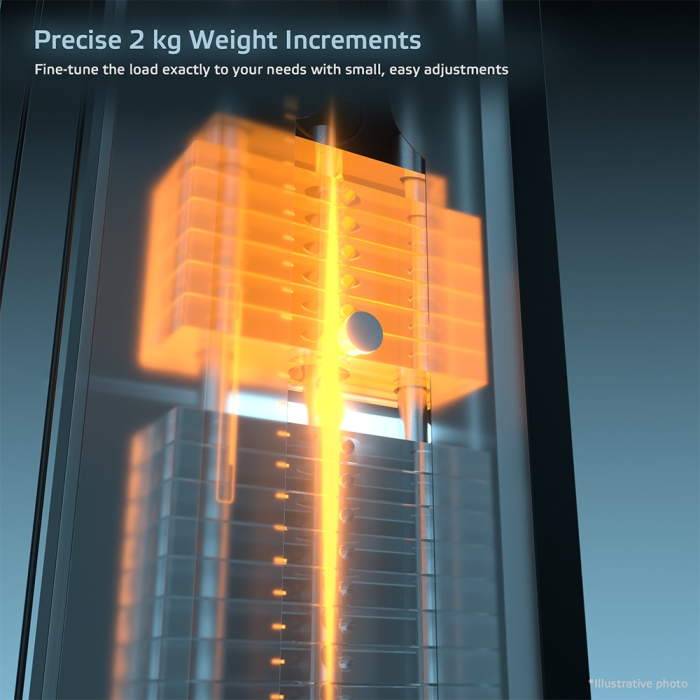 Aparat multifunctional Power Rack inSPORTline Cable Column CC550 [20]