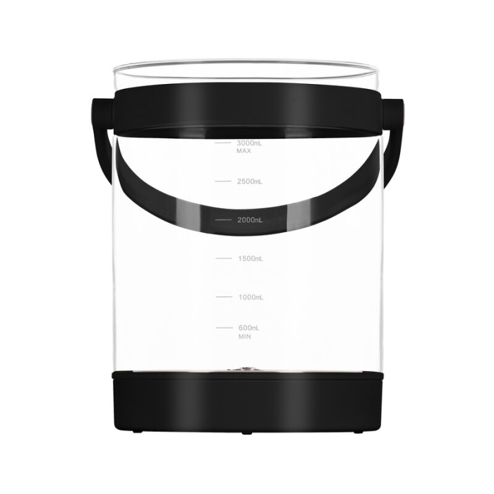 Aparat pentru incalzirea si declorizarea apei, Lionelo, Babypresto 2.0, Pentru lapte parf, Lampa UV, Rezervor 3l, Lumina de noapte, Dozare 30- 300 ml, 1200 W, Afisaj digital, Negru [15]