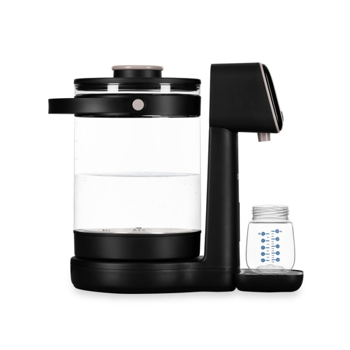Aparat pentru incalzirea si declorizarea apei, Lionelo, Babypresto 2.0, Pentru lapte parf, Lampa UV, Rezervor 3l, Lumina de noapte, Dozare 30- 300 ml, 1200 W, Afisaj digital, Negru [9]