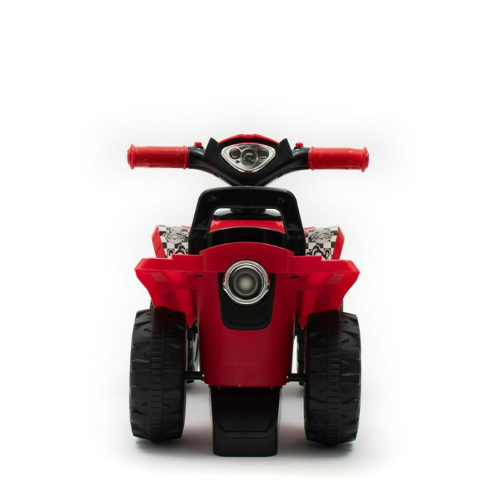 ATV copii, Baby Mix, Masinuta, cu lumini si muzica, Fara pedale, 60 x 38 x 42 cm, Red [14]