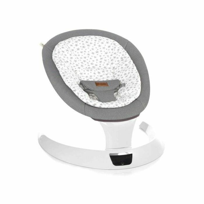 Balansoar electric, Jane, Moon, Cu 5 trepte de viteza, Timer, 12 melodii si 5 sunete ale naturii, Conform cu standardul european EN 12790:2023, Mist [9]