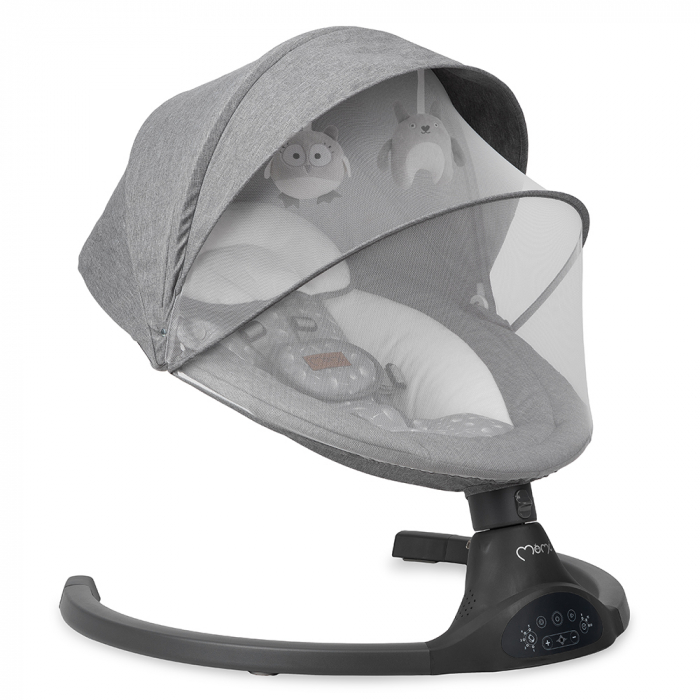 Balansoar electric MoMi Lami, Dark Grey [2]