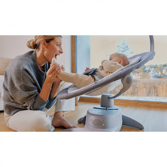 Balansoar Lionelo Mell 2 in 1 360 grade Gri [23]