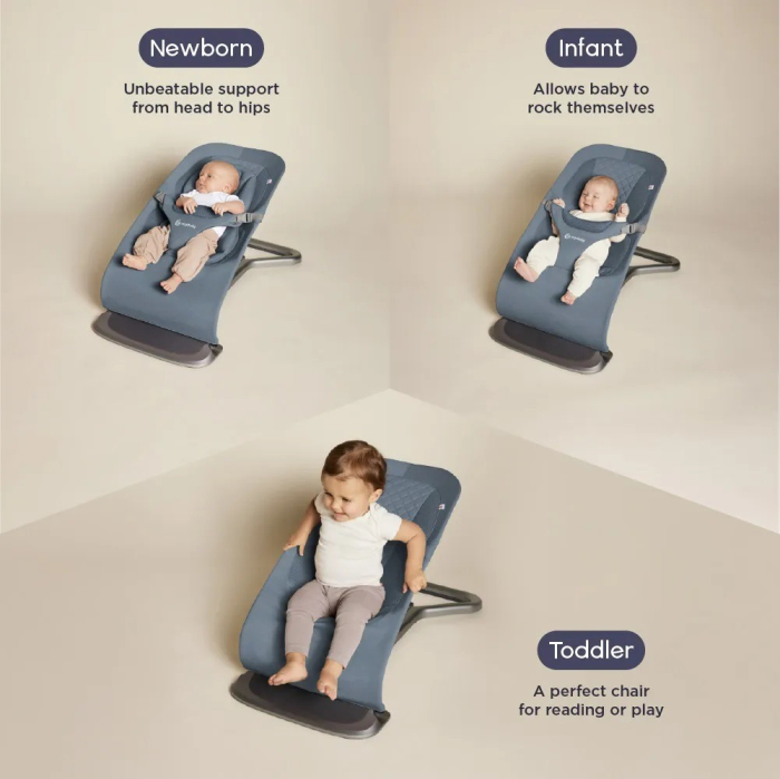 Balansoar pentru copii 3 in 1 Evolve, Oxford Blue [4]