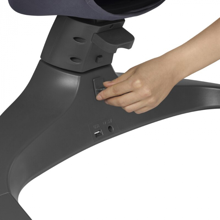 Balansoar si sezlong copii Ralf 2 in 1 Electric cu telecomanda - Lionelo [18]