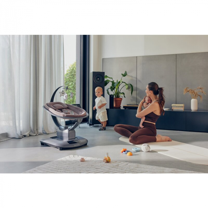 Balansoar si sezlong Lionelo Blossom pana la 9 kg Mov [15]