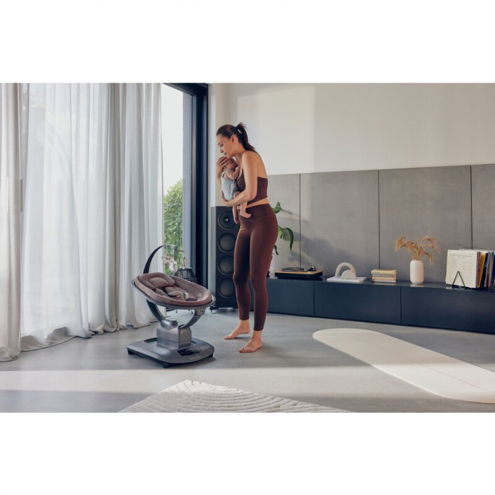 Balansoar si sezlong Lionelo Blossom pana la 9 kg Mov [20]