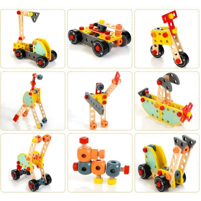 Banc de lucru din lemn pentru copii Ecotoys TL812003 [8]