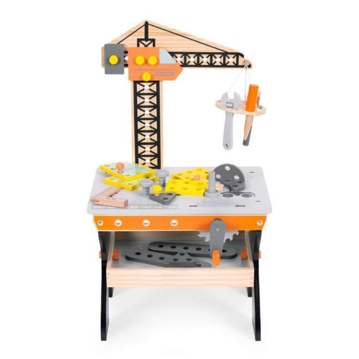 Banc de lucru din lemn pentru copii Ecotoys TL812003 [4]