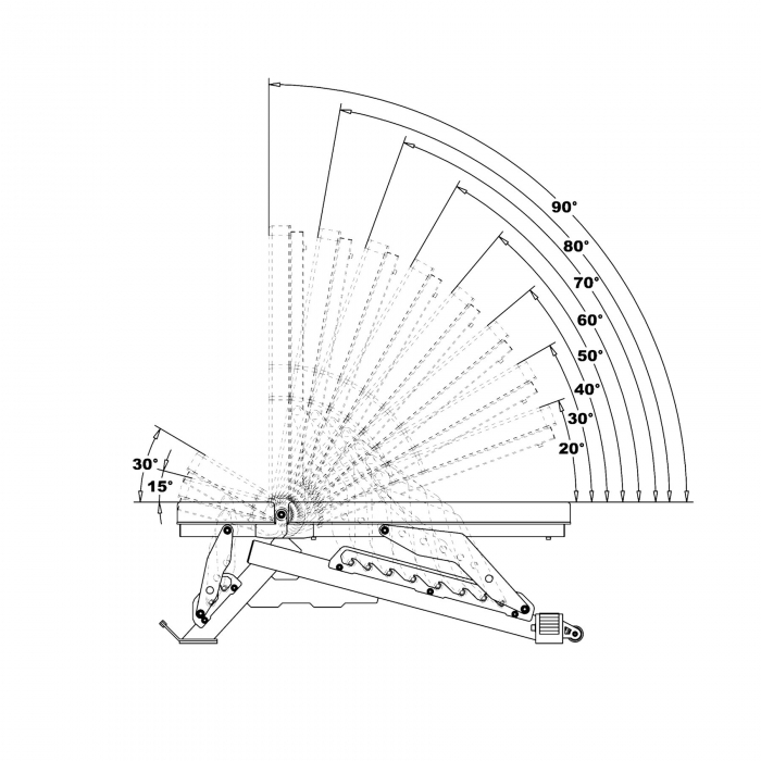 Banca Exercitii Reglabila HMS L3150 [4]