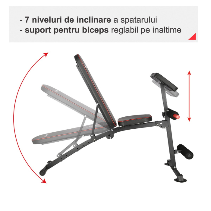 Banca exercitii reglabila HMS L8021 [3]