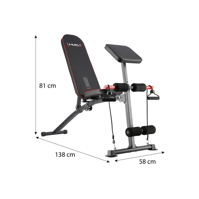 Banca exercitii reglabila HMS L8021 [5]