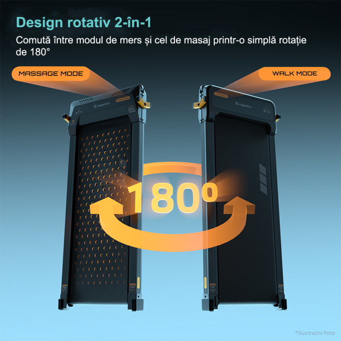 Banda de alergare cu masaj inSPORTline ZenRun NOON [12]