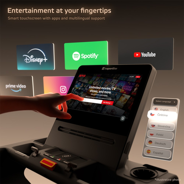 Banda de alergare inSPORTline Velocer Run [10]