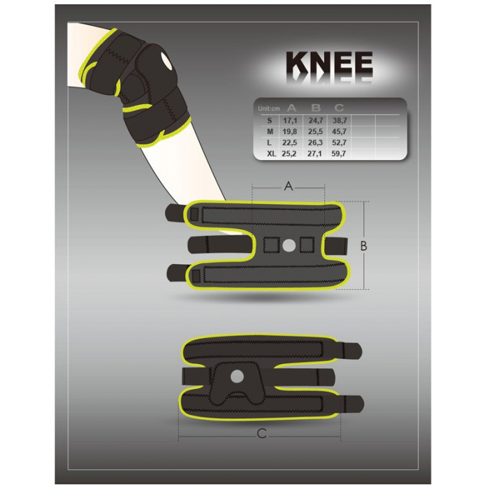 Bandaj inSPORTline pentru genunchi [4]