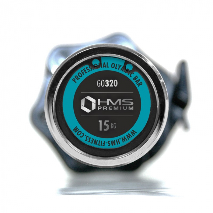 Bara haltera olimpica HMS GO320 183cm/50mm [6]